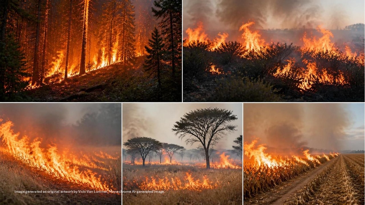What drives wildfires, and is humanity—and its environment—more at risk today?

©FPM